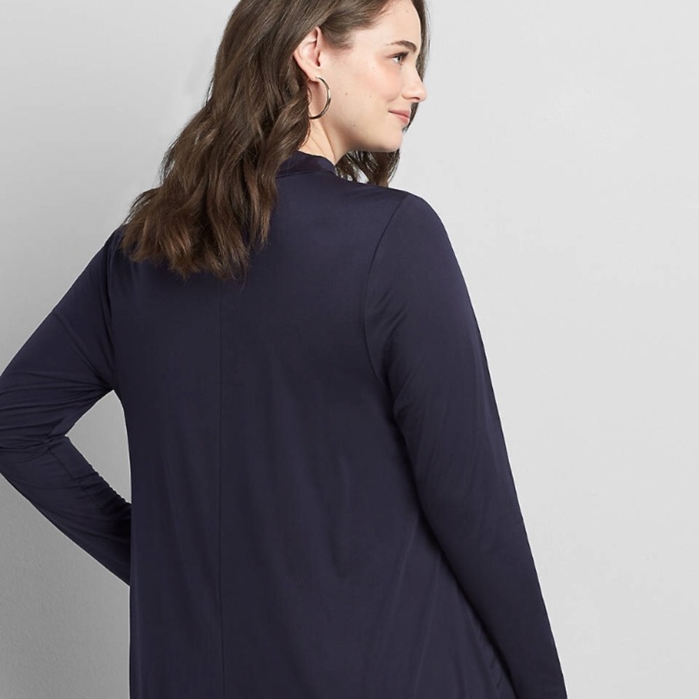 NWT, Lane Bryant Smocked Neck High Low Tunic❤️ - Picture 4 of 6